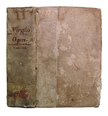 VERGILIUS MARO, PUBLIUS.  LOpere di Vergilio.  1556